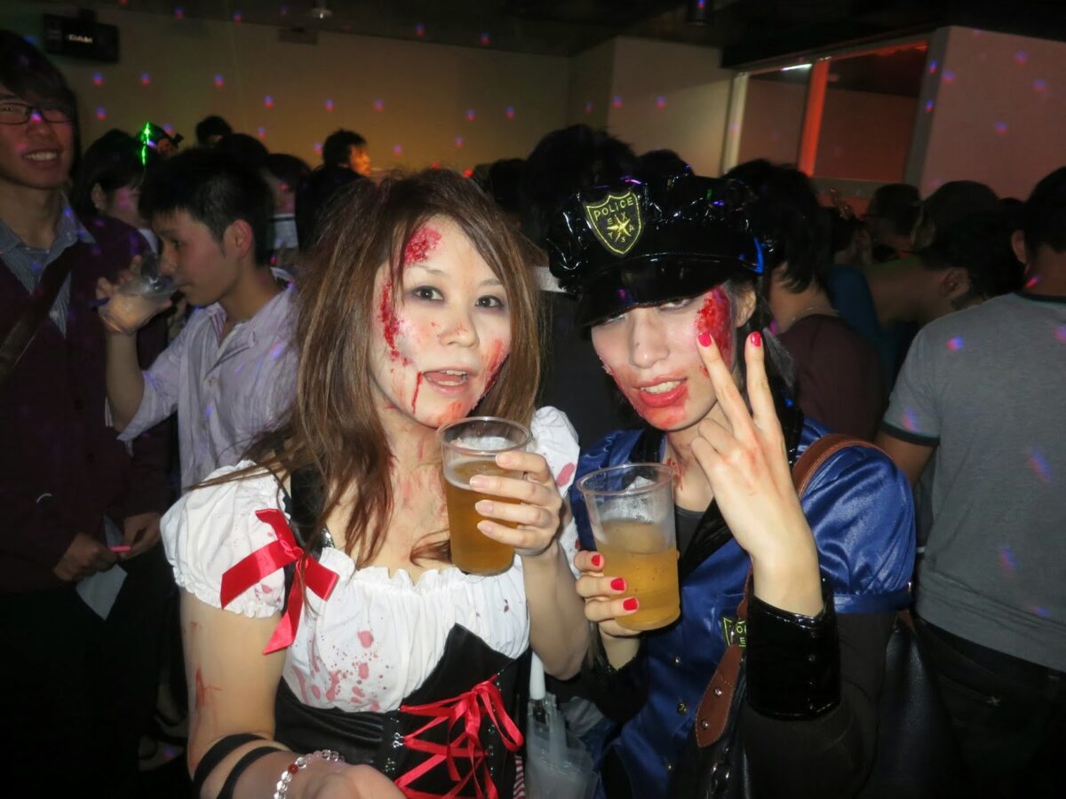 Halloween Party, Susukino, Japan 飲み会